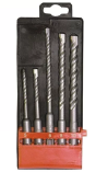 Набор буров SDS+ USPEX 4-х гр., 5шт, 5-6х110мм, 6-8-10х160мм /33007/